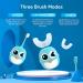 Kids Electric U-Shaped Toothbrush Set | BPA-Free | Ages 3-12 | 360 Toothbrush for Complete Oral Care - Buy Online on GoSupps.com