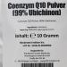 Buy Coenzyme Q10 Powder 10g - Purely Plant-Based for DIY Cosmetics Creams & Gels - All-Natural & Highly Effective - Buy Online on GoSupps.com
