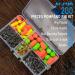 Dr.Fish 200PCs Pompano Rig Making Kit | Surf Fishing Rig Accessories | Saltwater Bottom Rig Parts with Circle Hooks, Beads, Swivels, and Snaps - Buy Online on GoSupps.com