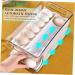 jojofuny Egg Storage Case 1pc Refrigerator Dispenser Food Holding Convenient Kitchen White Multipurpose Practical Use Holder White 30.3X16CM - Buy Online on GoSupps.com
