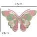 Polyester Butterfly Collar Patches - DIY Sewing Applique Embroidered Lace Patch (Pink) - Buy Online on GoSupps.com