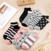 Buy Multi-Colored Women's Sneakers Socks - 10 Pairs Cotton Short Sports Socks for Ultimate Comfort | International Shipping - Buy Online on GoSupps.com