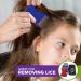 Premium 5 Piece Lice Comb Kit - Complete Nit Removal Set with Fine Tooth Comb and Magnifier - Buy Online on GoSupps.com