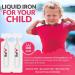 SaFe+ Liquid Iron for Children - 20mg/2mL Cherry Flavor - 30 Unit-Doses - Sugar Free & Allergen Free - Promotes Physical & Mental Wellbeing - Buy Online on GoSupps.com