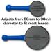 LensShifter Blue - DSLR and Mirrorless Camera Lens Focus and Zoom Grip (Blue) - Buy Online on GoSupps.com