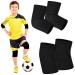 2 Pairs Kids Elbow Brace Knee Brace Tennis Compression Knit Knee Sleeves Arm Elbow Sleeve Elbow Support for Boys Girls Teen Basketball Sports Weight Lifting Volleyball Football Running Medium Black