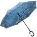 RainCaper Reverse Inverted (inside-out) Windproof Museum Monet Water Lilies Reverse-opening Upside Down Umbrella with C-shaped Handsfree Handle Claude Monet Water Lilies - Buy Online on GoSupps.com