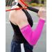Athletec Sport Compression Arm Sleeve - Hot Pink (Large-X-Large) - Buy Online on GoSupps.com
