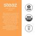 Steaz Organic Iced Green Tea 16 oz (Pack of 12) - Zero Calorie Peach Mango Flavor - Buy Online on GoSupps.com