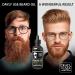 Dead Sea Collection Amber Wood Scented Beard Oil for Men - Nourishing Beard Care & Mustache Moisturizer - 4 Fl. Oz - Buy Online on GoSupps.com