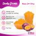 Passion Fruit Popping Boba 1kg - Real Fruit Juice Boba Balls - 100% Fat-Free - for Bubble Tea & Desserts - Buy Online on GoSupps.com