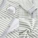 MAMIMAKA Baby Clothes Footed Pajamas | Cotton Onesies for Boys & Girls 0-18 Months | 3-6 Months Long Sleeve | Color6 - Buy Online on GoSupps.com