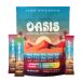 Oasis Electrolyte Powder - Sugar Free Zero Calorie Natural Flavor Hydration Packets for Workout or Going Out | ORS Hydration Powder Solution with 5 Electrolytes Vitamin C | Variety Pack (16 Sticks) Variety Pack 12 Ounce