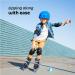 New Bounce Adjustable Inline Skates for Kids - Blue Small | 4 Wheel Blades Roller Skates for Boys, Girls, Teens & Young Adults | Outdoor Rollerskates for Beginners & Advanced - Buy Online on GoSupps.com