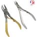 Ingrowing Toenail Clippers Cutter Set - Pain Relief Pedicure Tool - Nail Nipper with Gold Handle - Buy Online on GoSupps.com