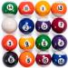 Mini Pool Balls - 1.5 Real Resin Balls for Tabletop Miniature Billiards Tables - Buy Online on GoSupps.com