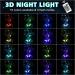 AIRUEEK Sonic the Hedgehog 3D Night Light | 16 Color LED Illusion Lamp | Bedroom Decor & Birthday Gifts for Men | Unique Fathers Day Gift - Buy Online on GoSupps.com