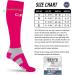 CFA V1 Compression Socks for Men & Women - XL Pink | Ideal for Running Gym Cycling & Muscle Recovery | Sustainable Danish Design - Buy Online on GoSupps.com