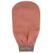 Turkish 100% Silk Exfoliating Gloves & Mitt Bath Scrub Exfoliator Body Glove Fake Tan Remover Bath Mitt for Women Men Shower Hammam Spa by Feel Fine (Salmon Pink & FF)