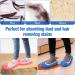 Washable 10Pcs Mop Slippers: Soft Microfiber Dust Mops for Floor Cleaning - Reusable Shoes Cover for Women Men Kids - Ideal for Sweeping House, Office, Bathroom, Kitchen - Buy Online on GoSupps.com