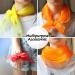Colorful Chiffon Juggling Towels - 6 Pack Dance & Sensory Tools for Kids & Adults | 60x60 cm - Buy Online on GoSupps.com