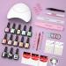 Phoenixy Gel Nail Kit - 10 Colors Soak Off Polishes with 36W UV Lamp | 8ML Gel Nail Polish Set for Women - Gift Set (30 pcs) - Buy Online on GoSupps.com