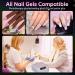 UV LED Nail Lamp 96W - Professional Quick Dry Curing Light for Salon & Home | 4 Timer Settings Auto Sensor A-white Sparkly Gel Polish Dryer - Buy Online on GoSupps.com