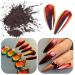 Set of 6 Chrome Glitter Powders & Eye Shadow Sticks - Metallic Nail Art Essentials - Buy Online on GoSupps.com