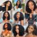 Original Queen V Part Bob Water Wave Wig - Brazilian Virgin Human Hair - 12 Inch Short Curly Wig for Women - Buy Online on GoSupps.com