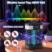 Buy Solar Insect Killer with Light Sensor | USB Rechargeable Mosquito Lamp | Waterproof Fly Destroyer - 4200V Non-Toxic UV Trap for Indoor & Outdoor Use - Buy Online on GoSupps.com