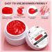 4-in-1 Makartt Solid Builder Gel for Nails: Strong 3D Sculpting & Rhinestone Adhesive - Crimson Allure - Buy Online on GoSupps.com