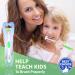 Rotating Brush 360 Rotation Extra Soft Toothbrush for Adults and Kids - Gentle Manual Adjustable with Soft Bristles - Green - Buy Online on GoSupps.com