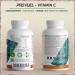 Natural Vitamin C Capsules - 180 Count - 400mg Daily Dose from Amla Acerola Camu-Camu & Rose Hips - Vegan No Additives - Made in Germany - Buy Online on GoSupps.com