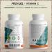 Natural Vitamin C Complex - 2x180 Vegan Capsules with 400mg Amla Acerola Camu-Camu & Rose Hips - 6-Month Supply - No Additives - Made in Germany - Buy Online on GoSupps.com