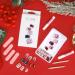 MELLIEX 48 Pieces Christmas False Nails Short 12 Sizes Artificial Press on Nails Full Cover Christmas Stick On Nails for Women Nail Art Decoration White Tree - Buy Online on GoSupps.com