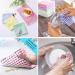 AIYIN Aiyingmei Kitchen rag 6pcs Cotton Dish Towel Dry and Wet Dish Towel Scrub scouring pad Set (64cm*42cm) - Buy Online on GoSupps.com