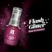 Red Carpet Manicure Flash Glitter Gel Polish | Infused with Vitamin A & Biotin | I'm Made To Sparkle | Mauve Pink Glitter Nail Gel Colour | 0.3 Fl. Oz. - Buy Online on GoSupps.com