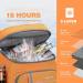 Maelstrom 35 Can Leakproof Insulated Cooler Backpack - Orange | Lightweight Soft Cooler Bag for Camping, Beach, Hiking - Travel and Lunch Cooler - Buy Online on GoSupps.com