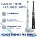 Sonic-FX Duo Dual Handle Electric Toothbrush Set - 3 Modes, Smart Timer, 14 Brush Heads - Black/White - Buy Online on GoSupps.com