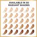 L'Oreal Paris Age Perfect Radiant Serum Foundation SPF 50 - Sienna 1oz (Pack of 2) - Best Anti-Aging Makeup for Glowing Skin - Buy Online on GoSupps.com
