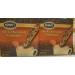Nonnis Limited Edition Dark Chocolate Pumpkin Biscotti Individually Wrapped (Pack of 2) 8 Cookies in Each Box 16 Total