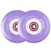 Rollerex 2-Pack Glowrider 92A LED Light Up Wheels w/Bearings - Glow in The Dark! (for Any Product Using Inline Skate Wheels) (Multiple Size and Color Options Available) UV Purple 80mm