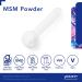 Pure Encapsulations MSM Powder 8oz - Joint, Immune, Respiratory Health Supplement - Buy Online on GoSupps.com