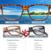 5 Pack Blue Light Blocking Reading Glasses for Men & Women - UV Filter Anti Eyestrain Eyewear - Buy Online on GoSupps.com