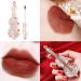 Gireatick Velvety Red Long Lasting Matte Lipstick Waterproof Mist Liquid Lipstick with Unique Violin Design & Gift Box - Buy Online on GoSupps.com