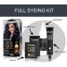 Cameleo - Permanent Hair Colour Cream - Blue Black - Intensive Color & Protection - 5 Oils + Omega Plus Acids - Professional Luxurious Hair Dye - Full Kit - Buy Online on GoSupps.com