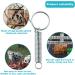20PCS Multifunctional Metal Spring Latch Hook for Cages - 3.34 Inch - Ideal for Rabbits, Birds, Dogs, Cats, Parrots, and Small Animals - Buy Online on GoSupps.com