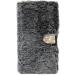 Girlyard Plush Wallet Case for iPhone SE 2020 / iPhone 8 / iPhone 7 Fluffy Soft Faux Fur Bling Diamond Buckle PU Leather Flip Stand Cover with Card Holder Cute Furry Phone Case for Women - Dark Gray iPhone SE 2020 / iPhone 8 / iPhone 7 4.7 Inch Dark Gray - Buy Online on GoSupps.com