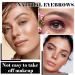 Waterproof Microblading Brow Pencil - High Pigmented Long Lasting 4 Point Pen for Natural Eyebrow Makeup in Dark Brown - Buy Online on GoSupps.com