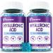 ELLAMENTZ 7-in-1 Sugar Free Hyaluronic Acid Supplements with MSM Resveratrol Ginseng Vitamin C Gummies for Skin Health & Deep Hydration 120 Counts